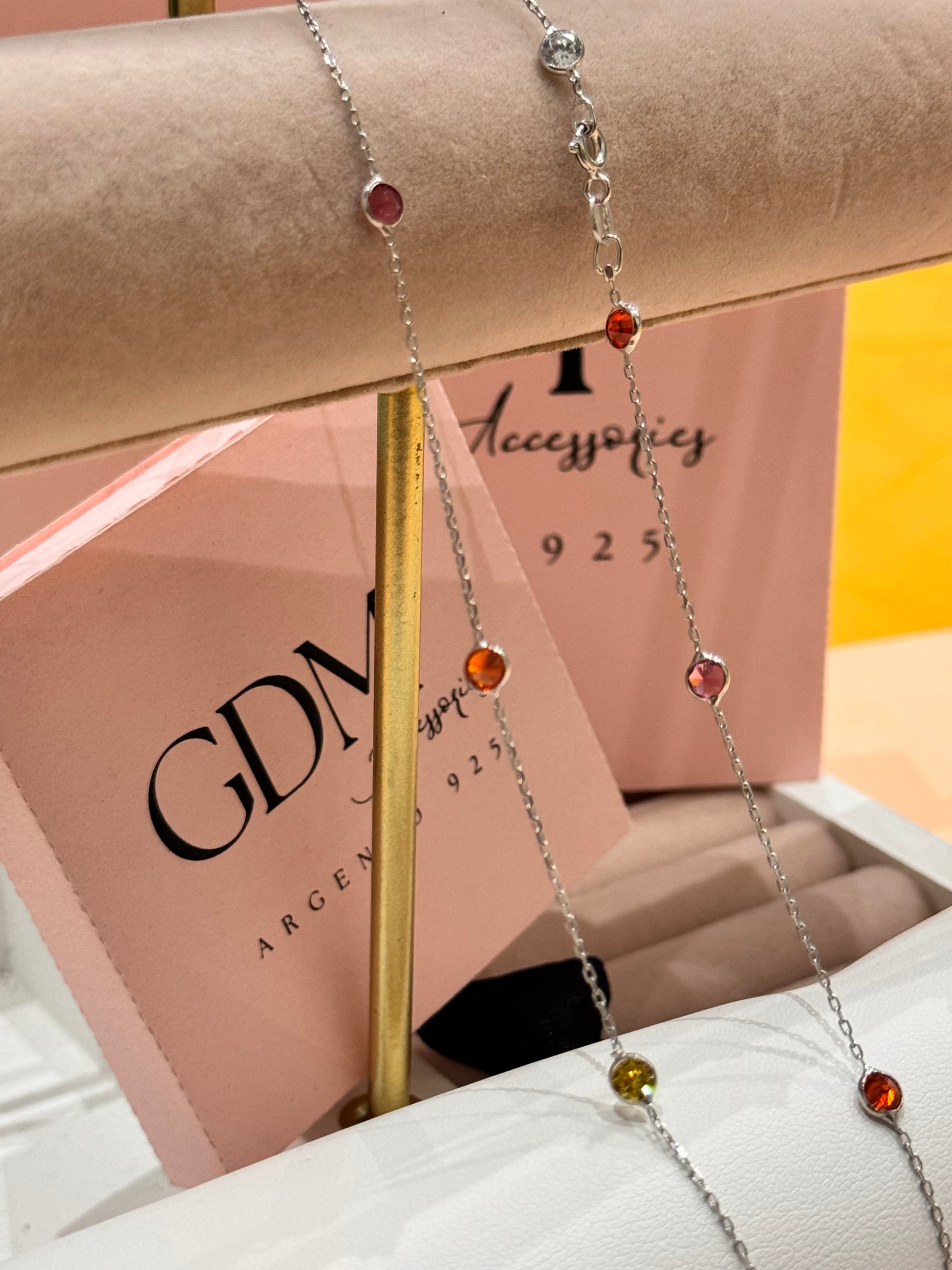 Collana Pietre Colorate