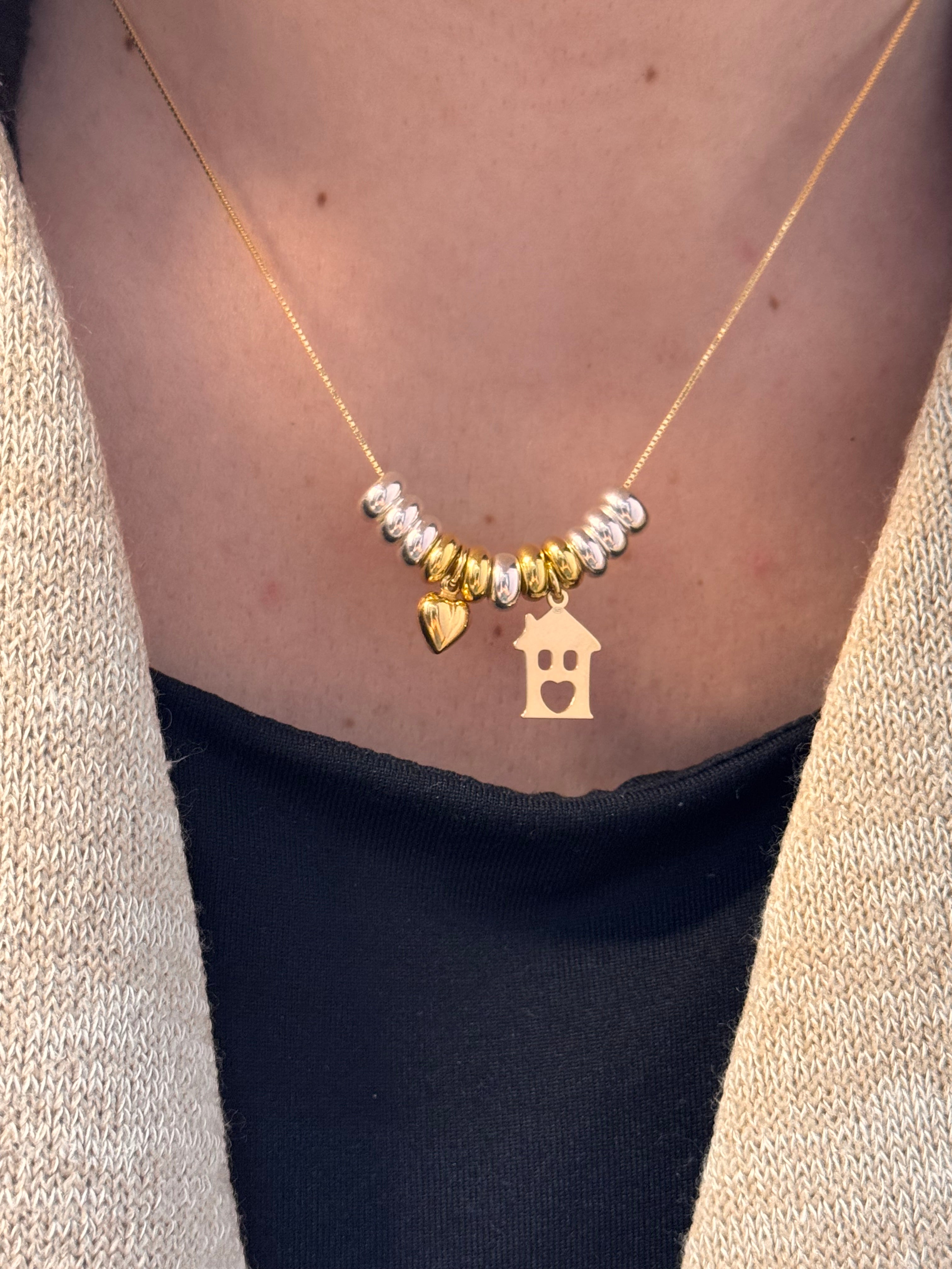 Collana Casetta Dorata