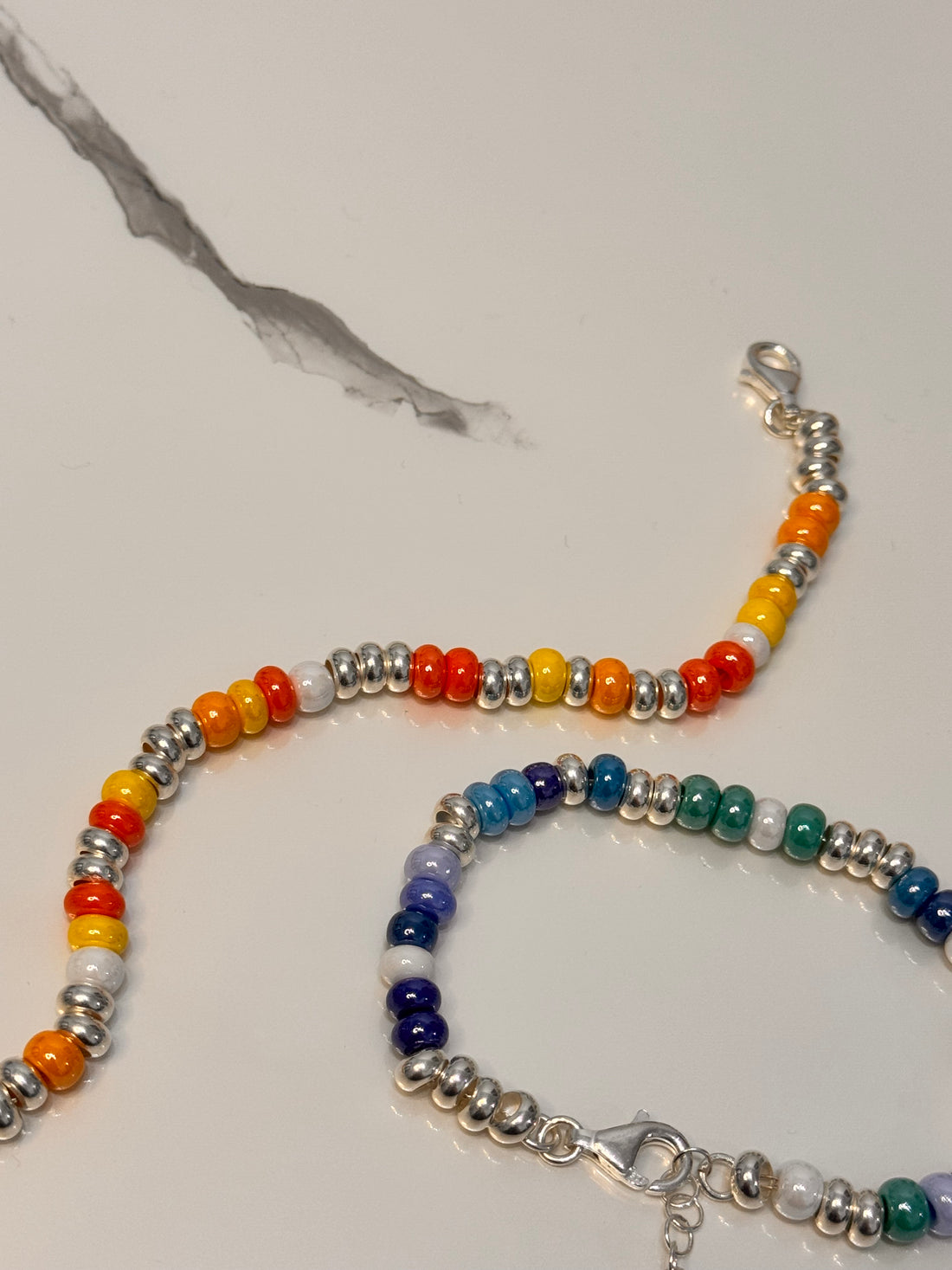 Bracciale Rondelle Colorate