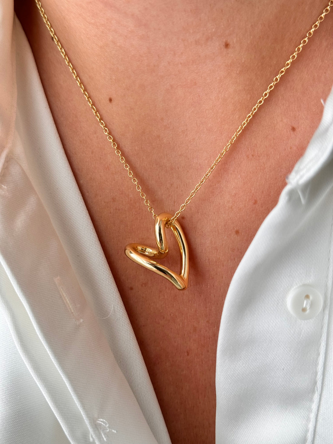 Collana Cuore Forato