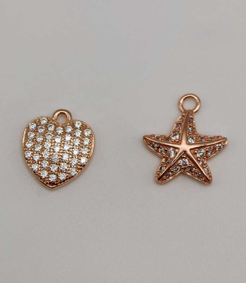 Crea il tuo Bracciale Intreccio - Charms Rosa