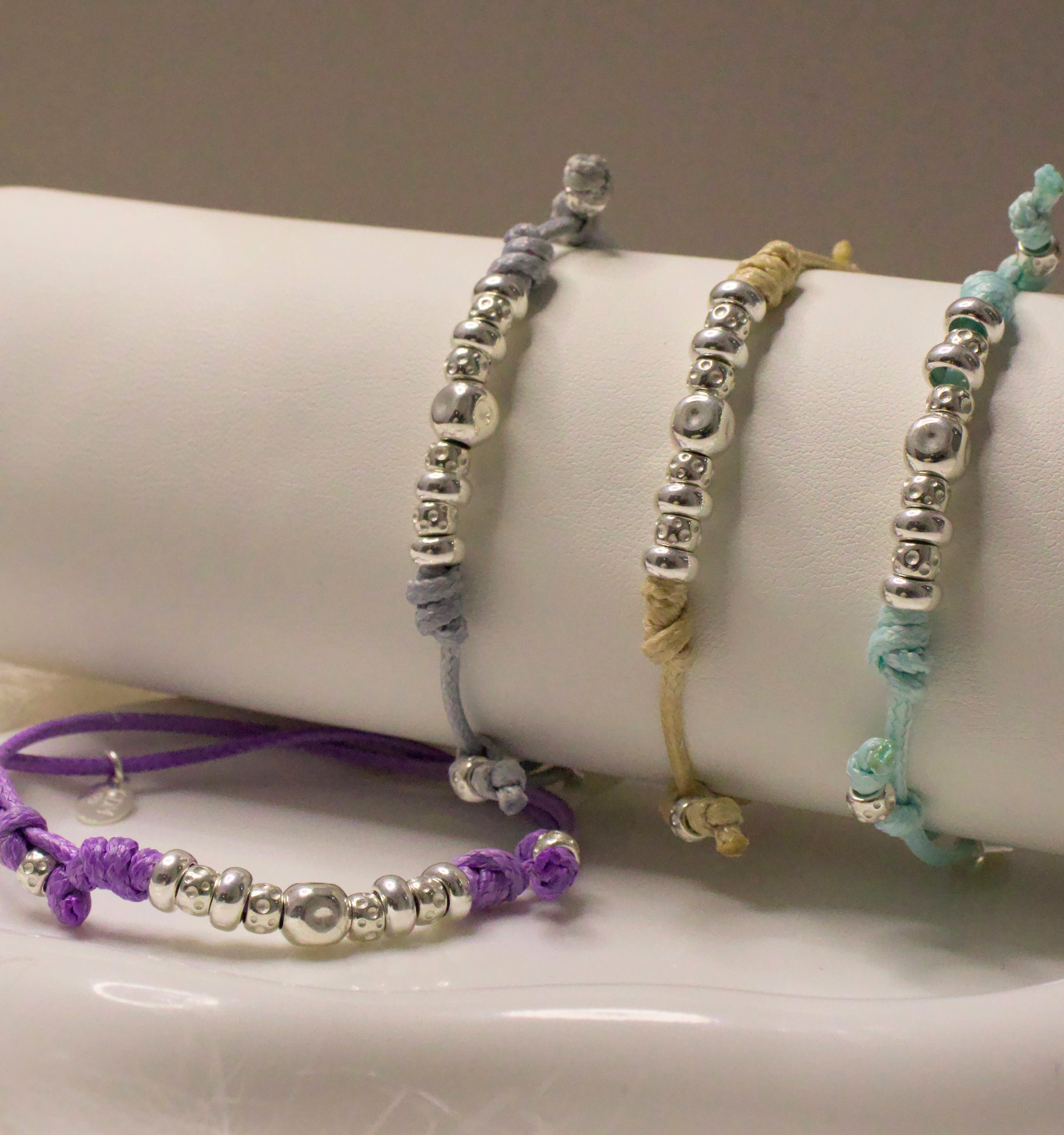 Cordoncino e Granelli Argento