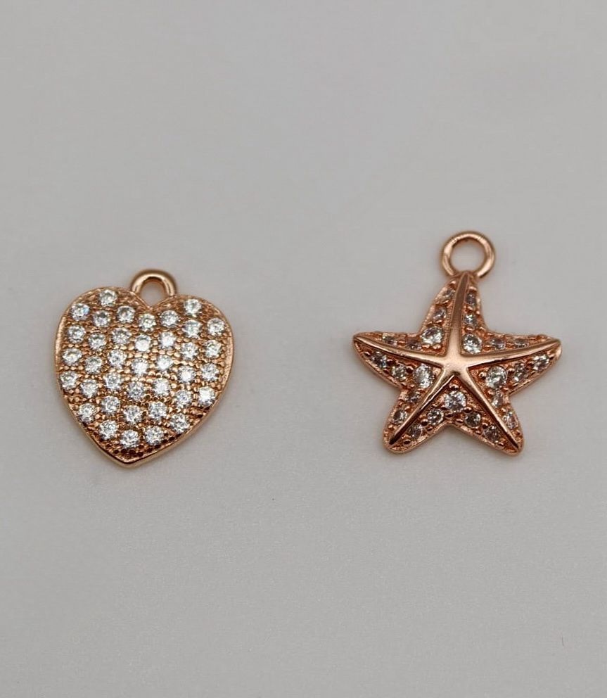 CREA LA TUA COLLANA CORDONCINO - Granelli e Charms Rosa