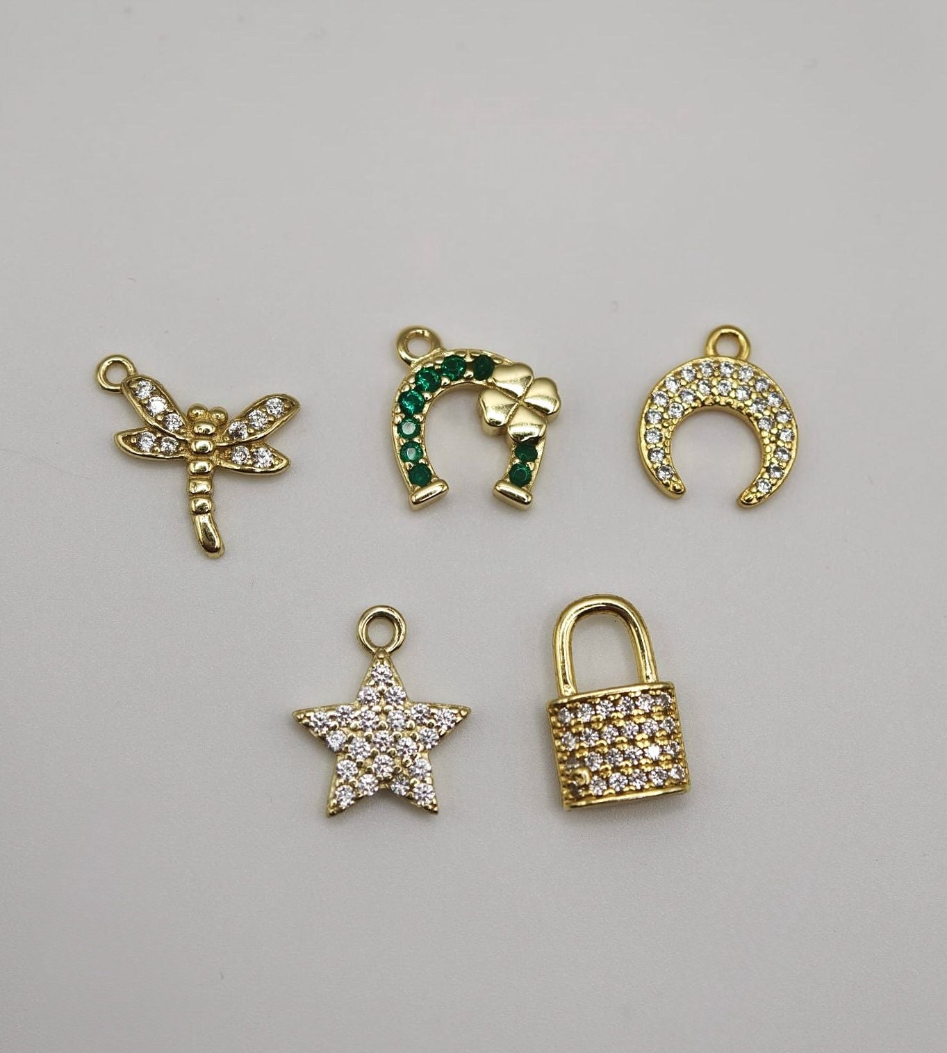 CREA IL TUO CORDONCINO - GRANELLI E CHARM ORO
