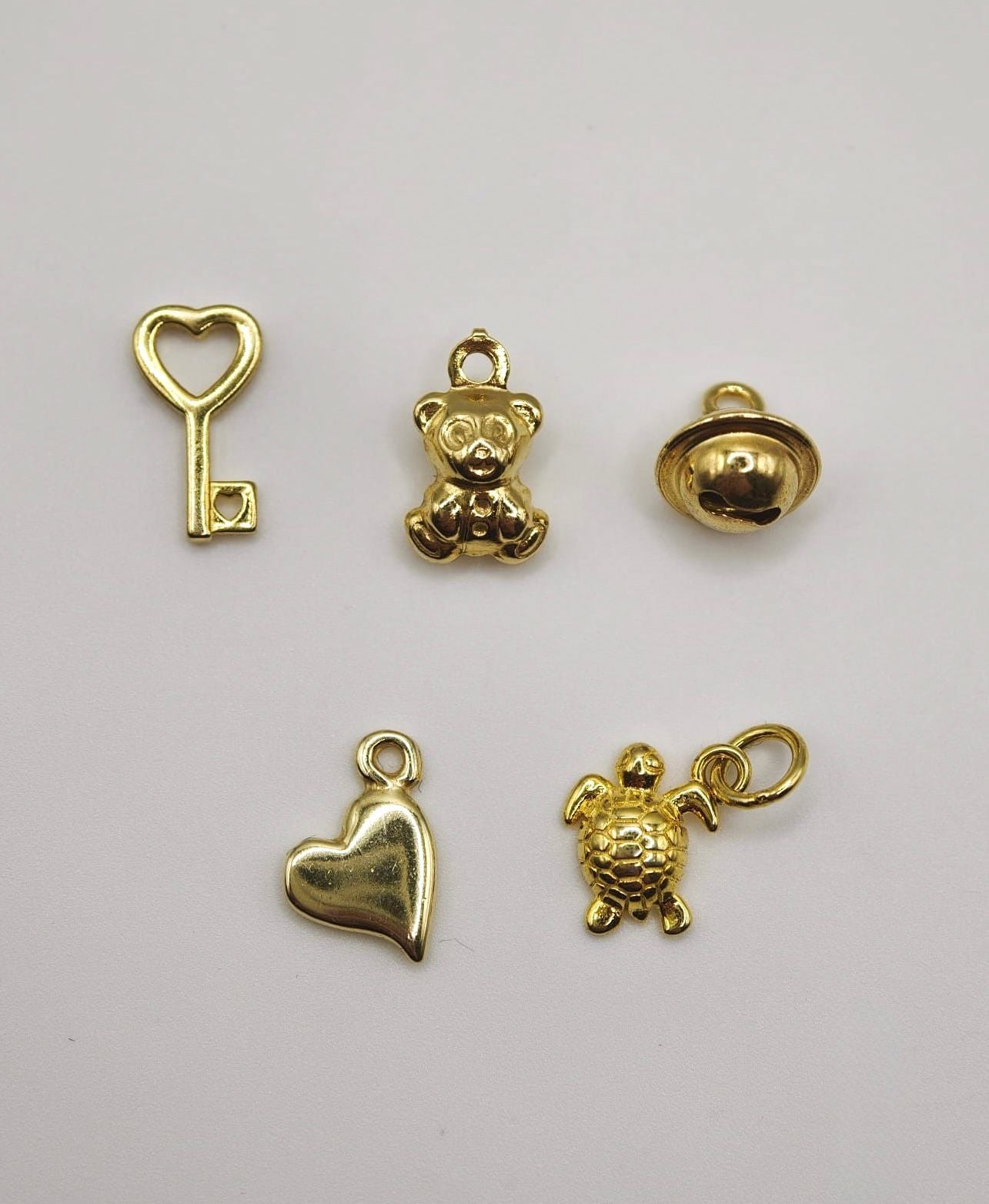 CREA IL TUO CORDONCINO - GRANELLI E CHARM ORO