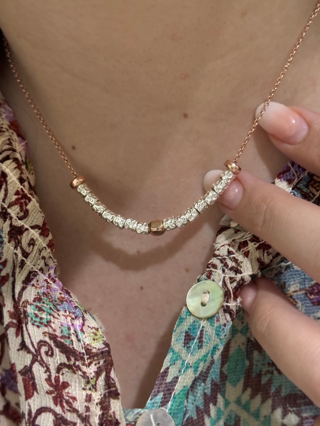 Collana Granelli e Rondelle