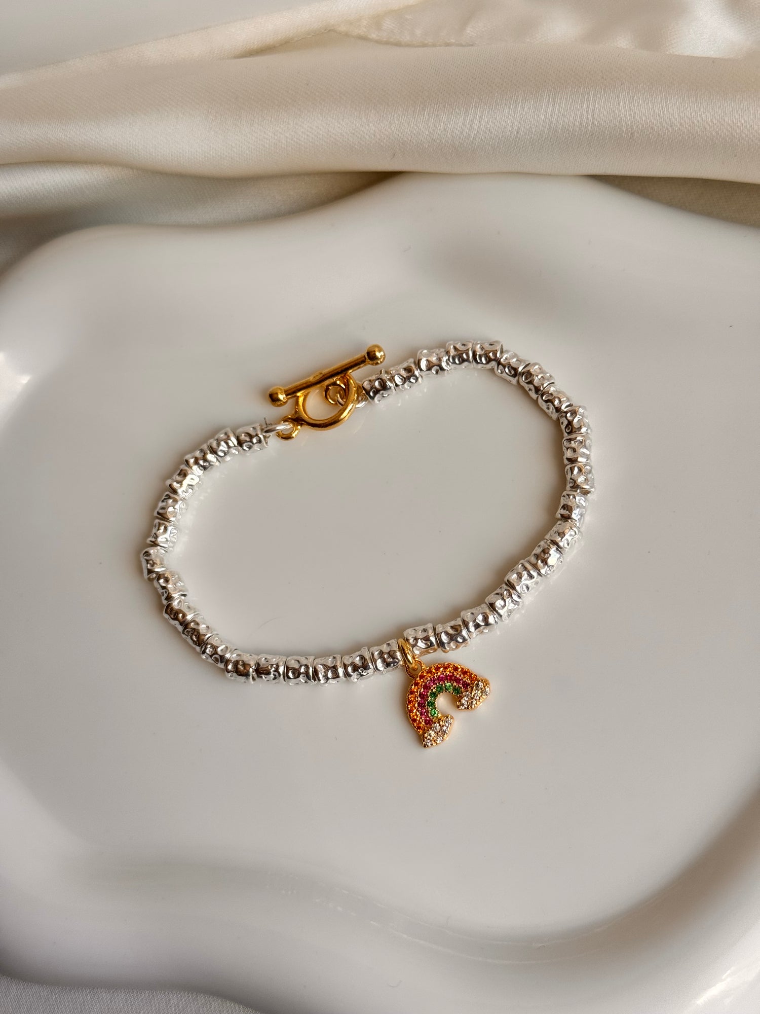 CREA IL TUO BRACCIALE GRANELLI MAXI - charms oro