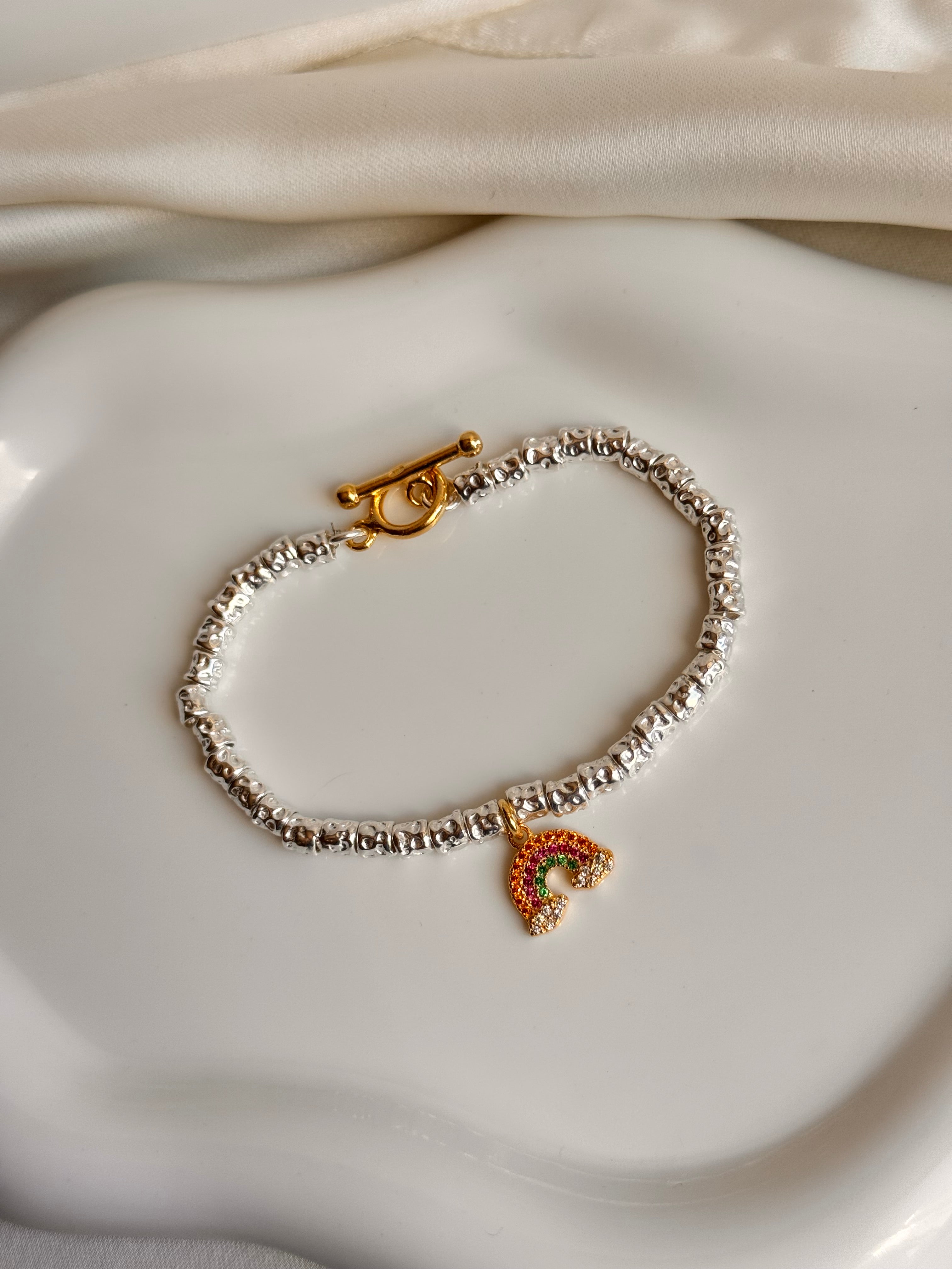 CREA IL TUO BRACCIALE GRANELLI MAXI - charms oro