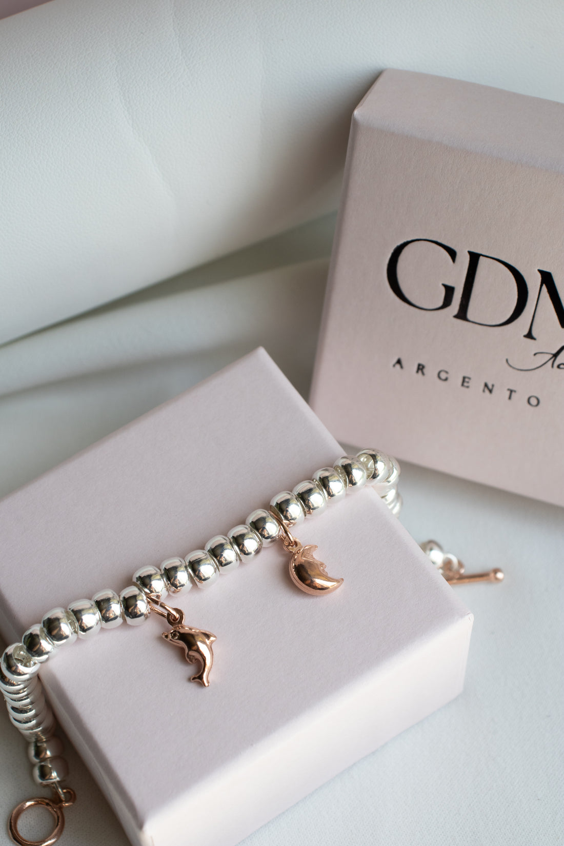 CREA IL TUO BRACCIALE RONDELLE BOMBATE - Charms Rosa