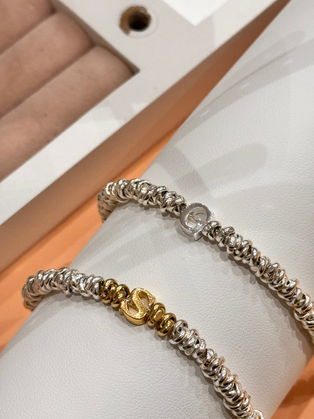 Bracciale Letterina Passante