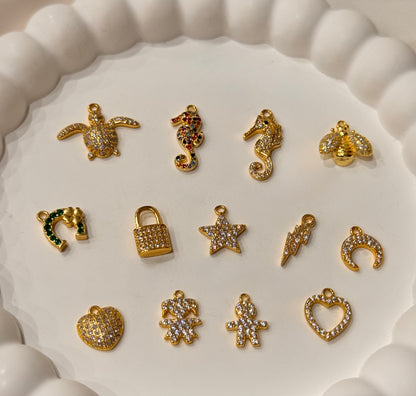 Crea il tuo Bracciale Intreccio - Charms Oro