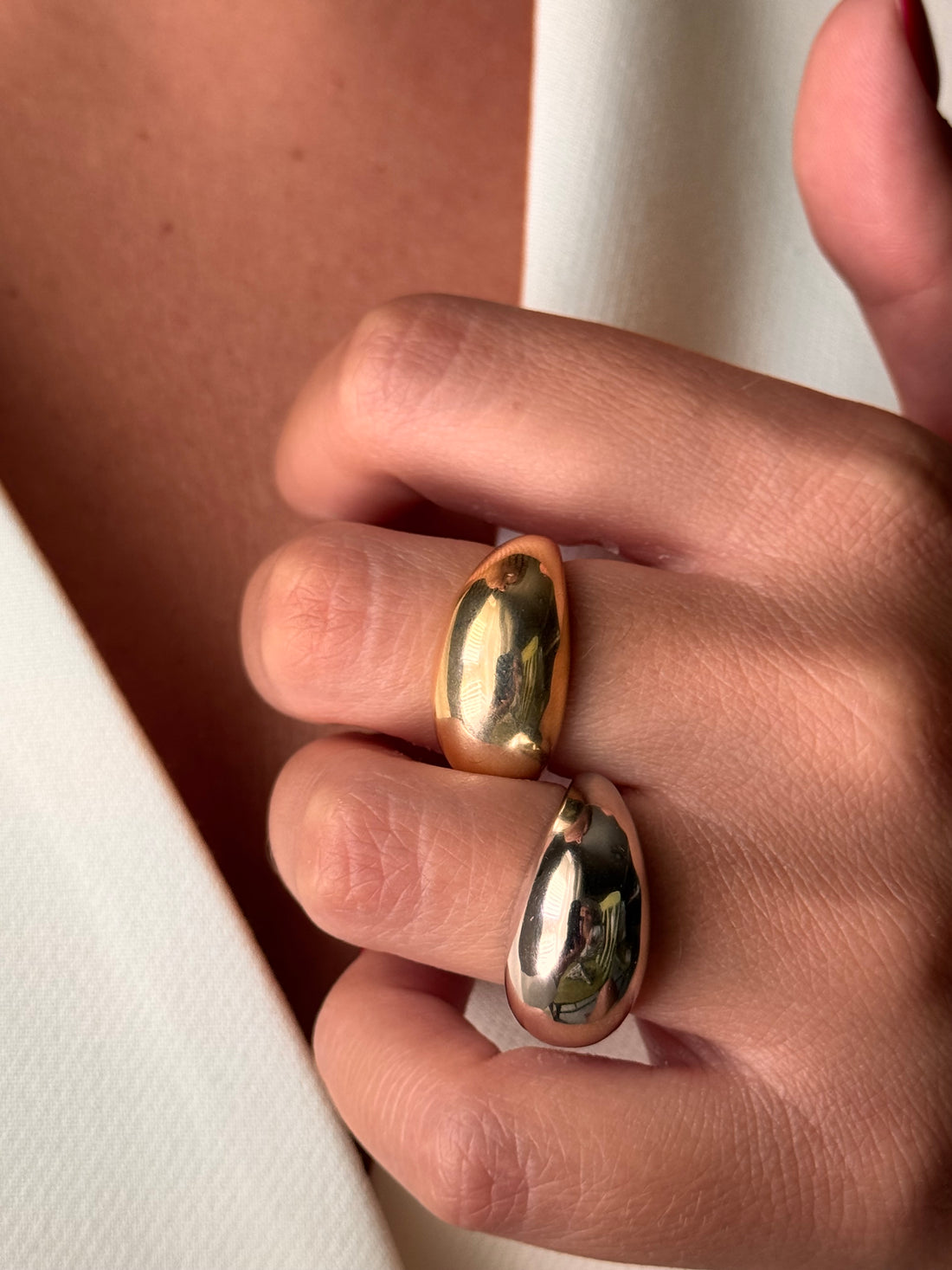 Anello Fascia Bombata