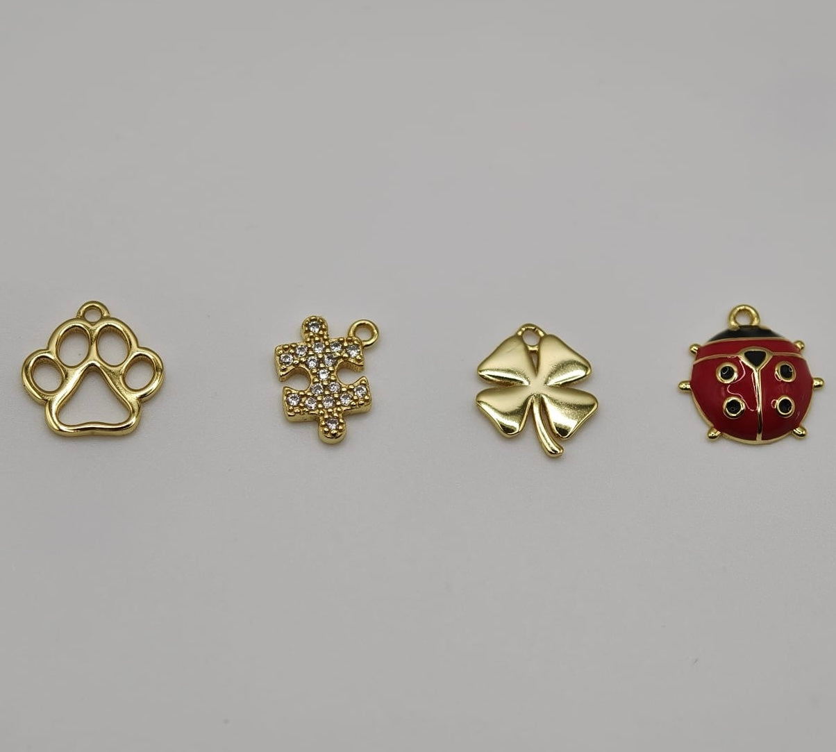 Crea il Tuo Orecchino - Charms Oro