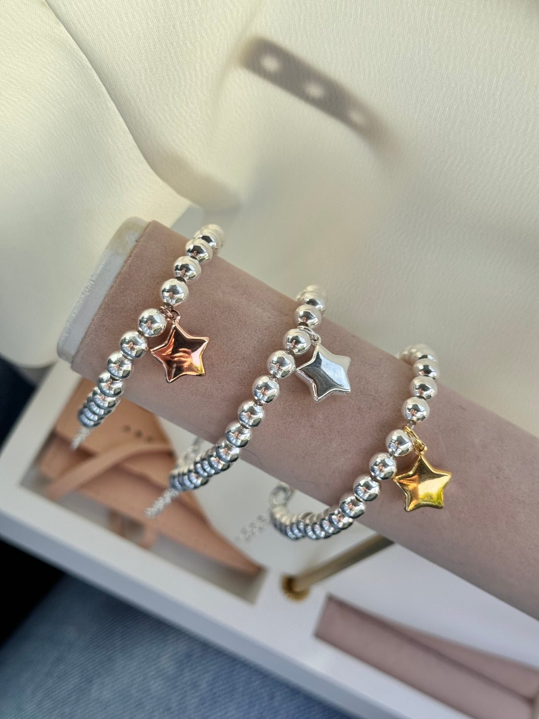 Bracciale Sfere e Stelle