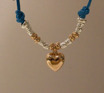 CREA LA TUA COLLANA CORDONCINO - Granelli e Charms Rosa