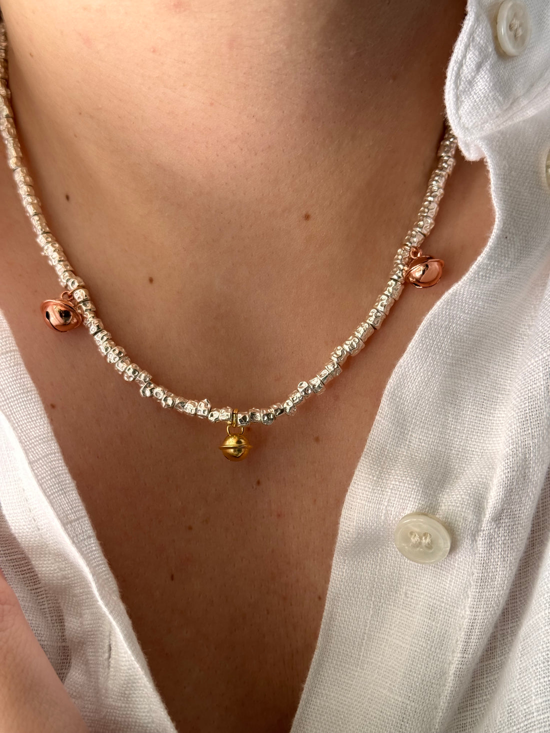 Collana Campanelle Pepite Maxi