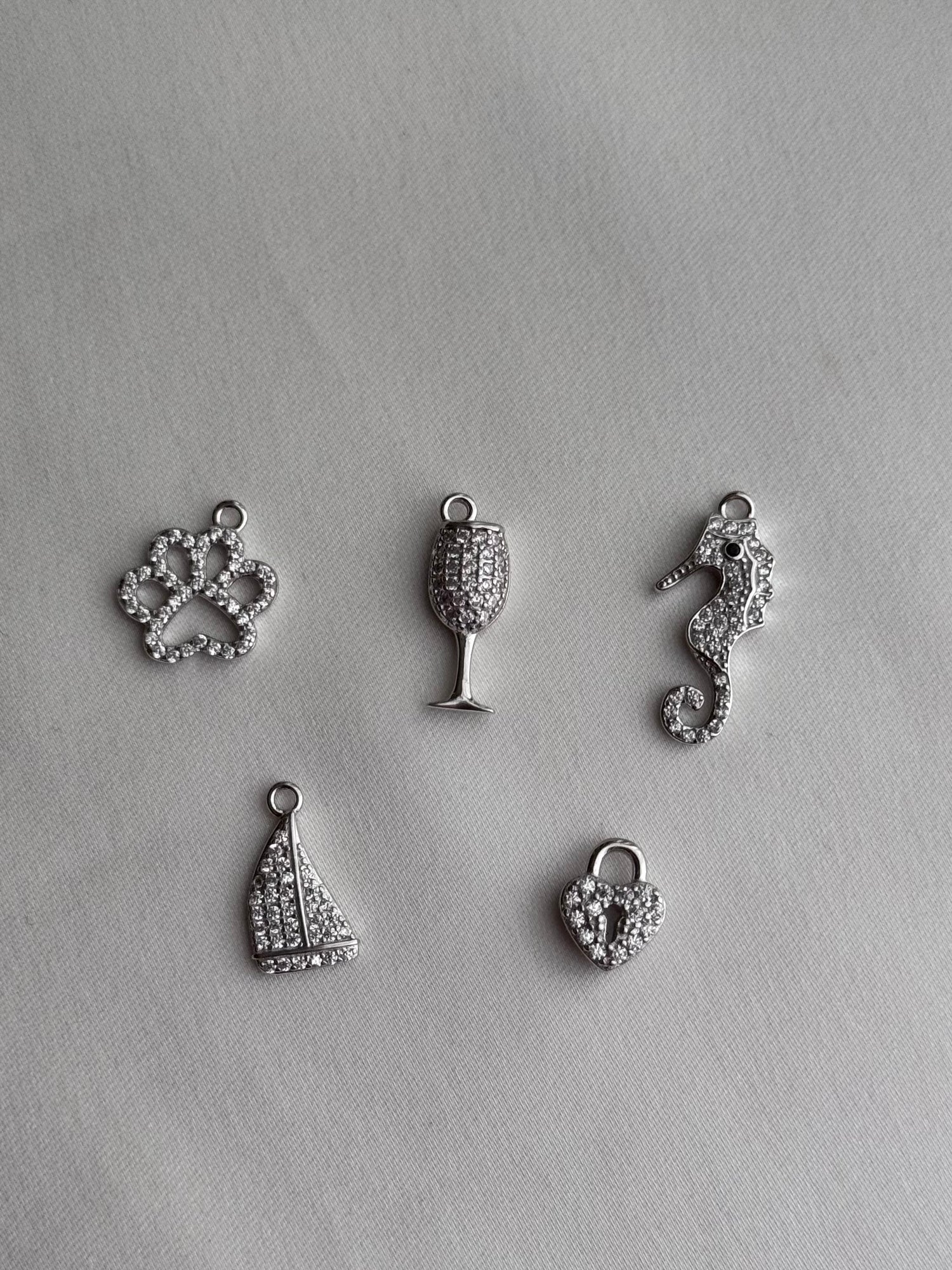 Crea il Tuo Bracciale Granelli - CHARM ARGENTATI