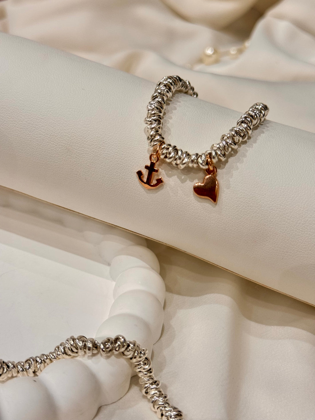 Crea il tuo Bracciale Intreccio - Charms Rosa