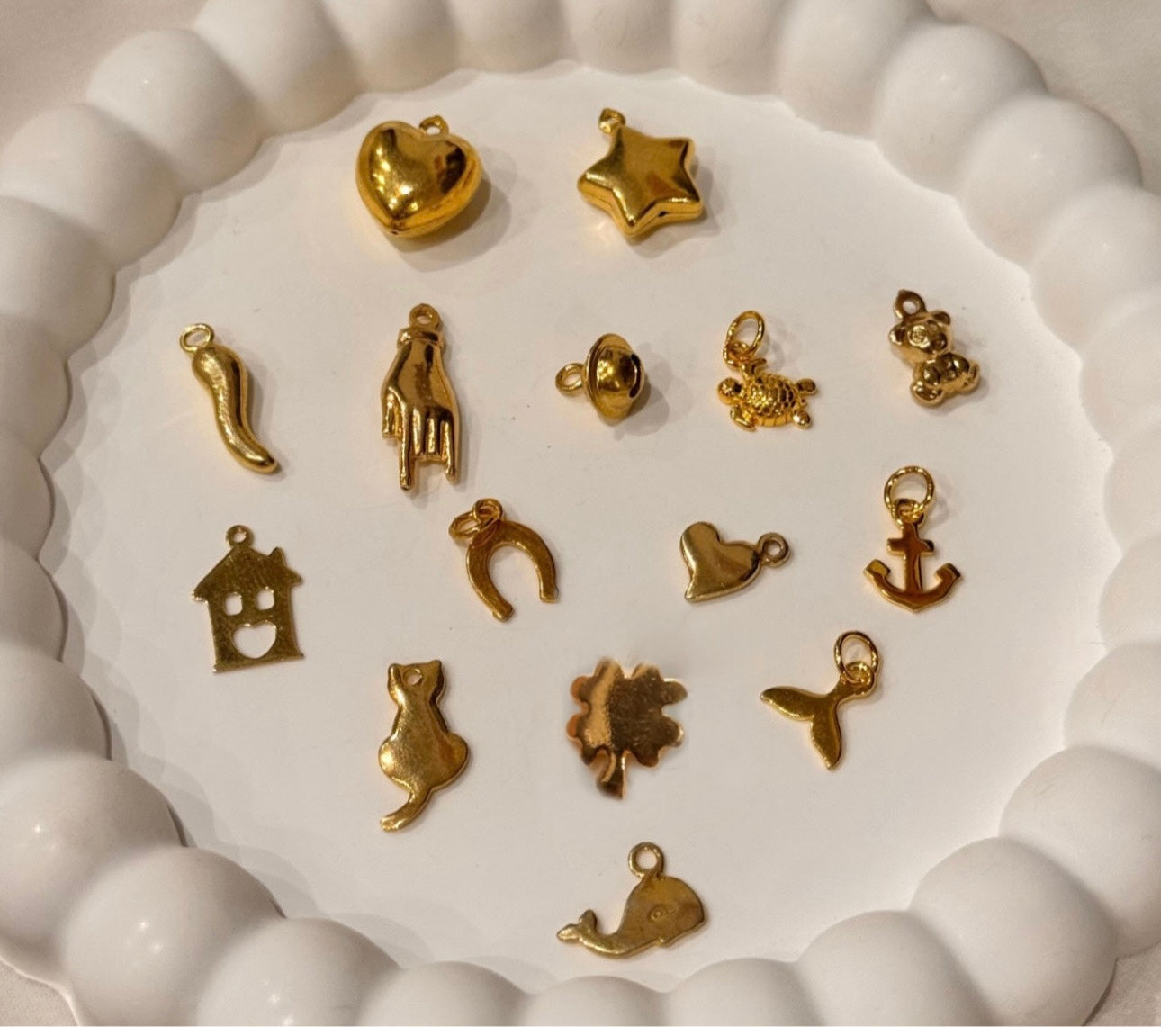 CREA IL TUO BRACCIALE GRANELLI BOMBATI E TONDEGGIANTI - Argento e Oro