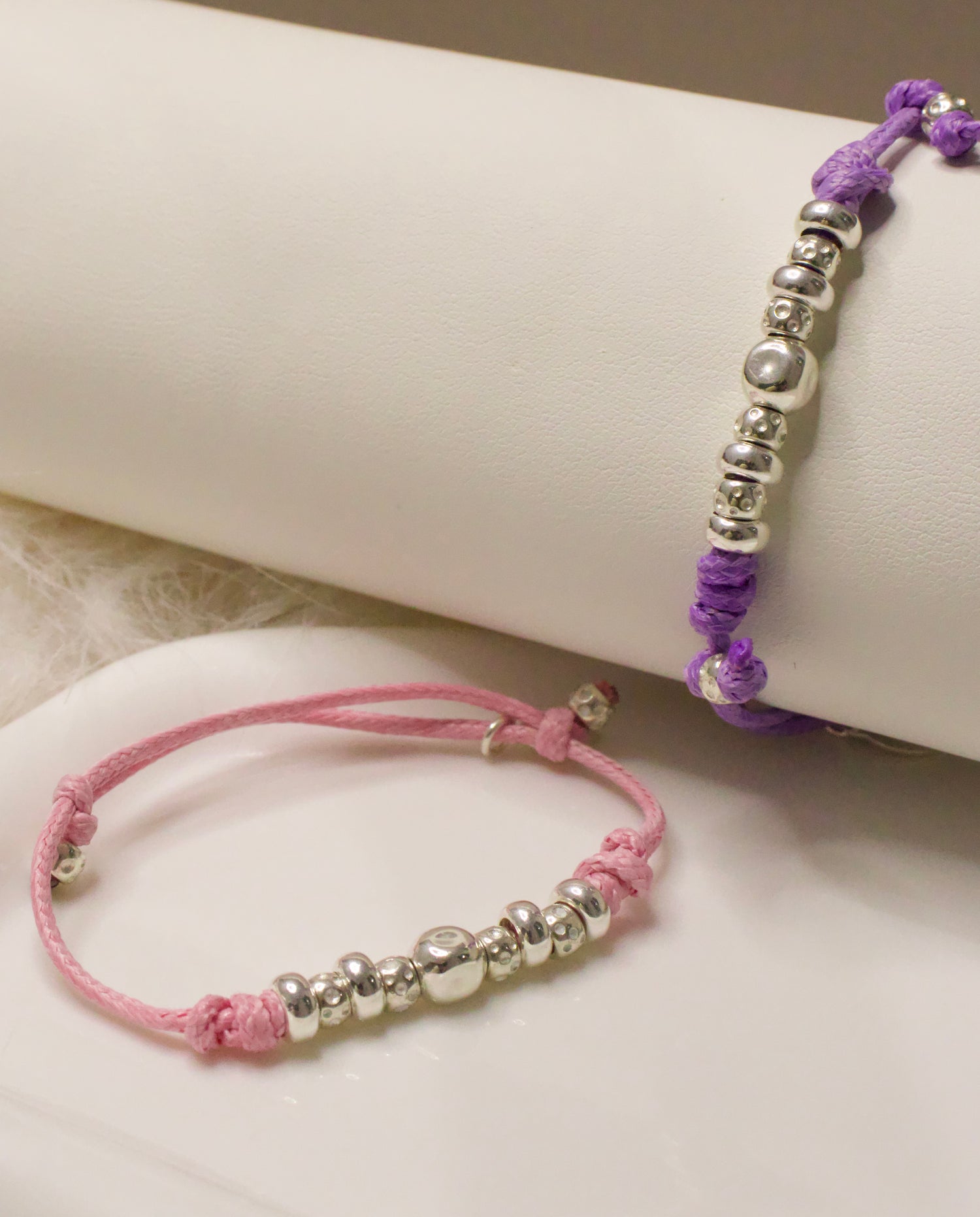 Cordoncino e Granelli Argento