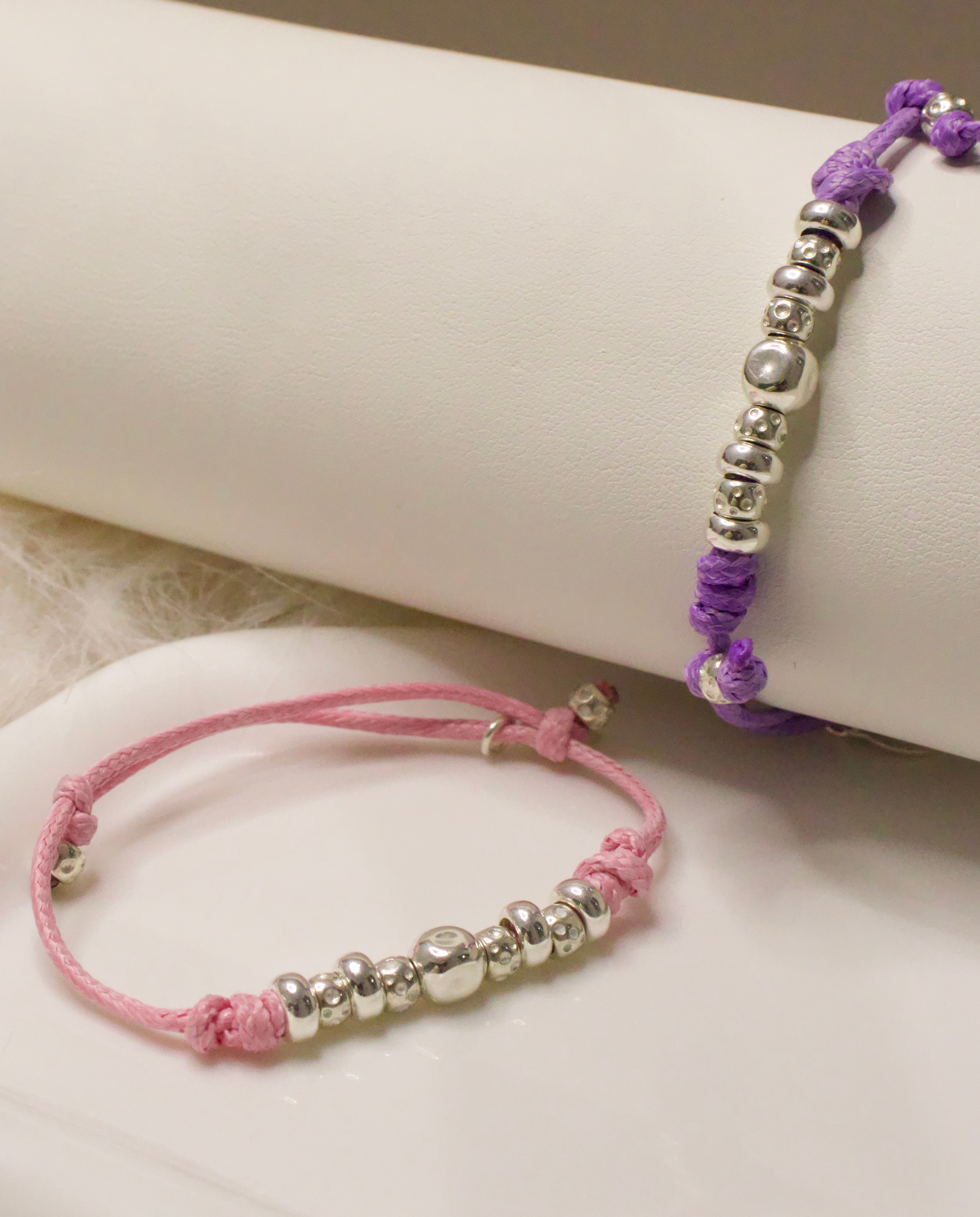 Cordoncino e Granelli Argento