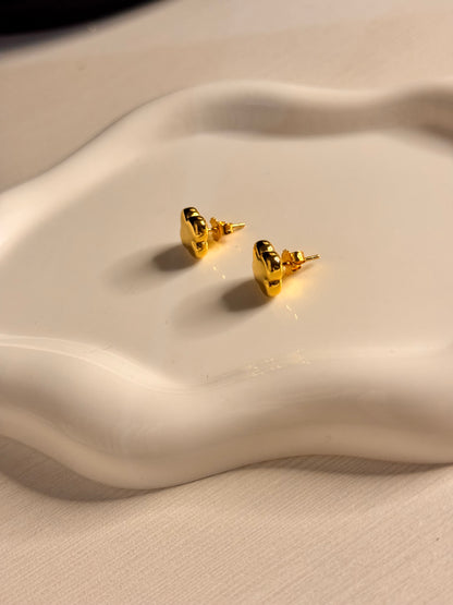 Orecchini Quadrifoglio Dorato