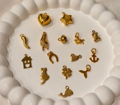 Crea il tuo Bracciale Intreccio - Charms Oro