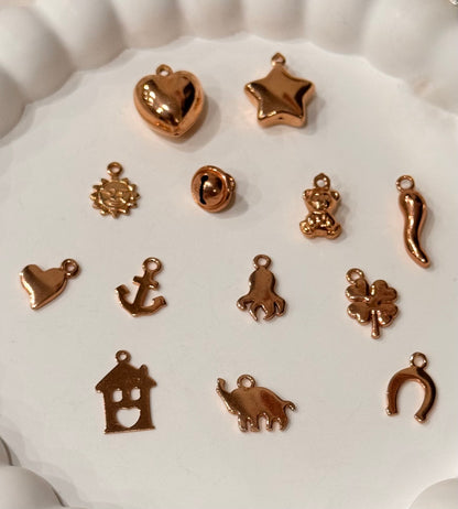 Crea il tuo Bracciale Intreccio - Charms Rosa