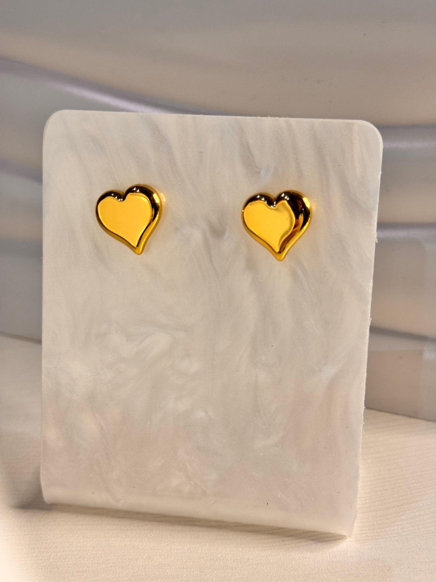 Orecchini Cuore Dorato