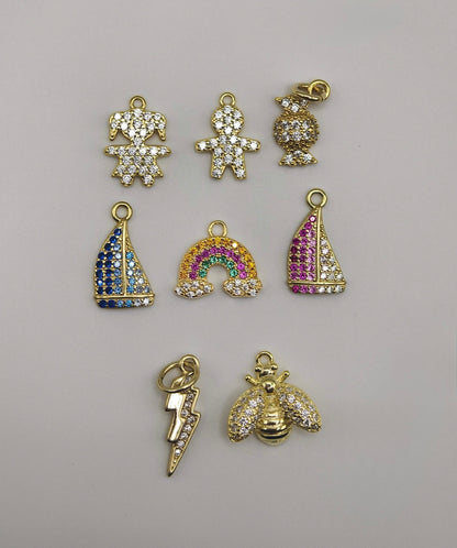 Crea il Tuo Orecchino - Charms Oro