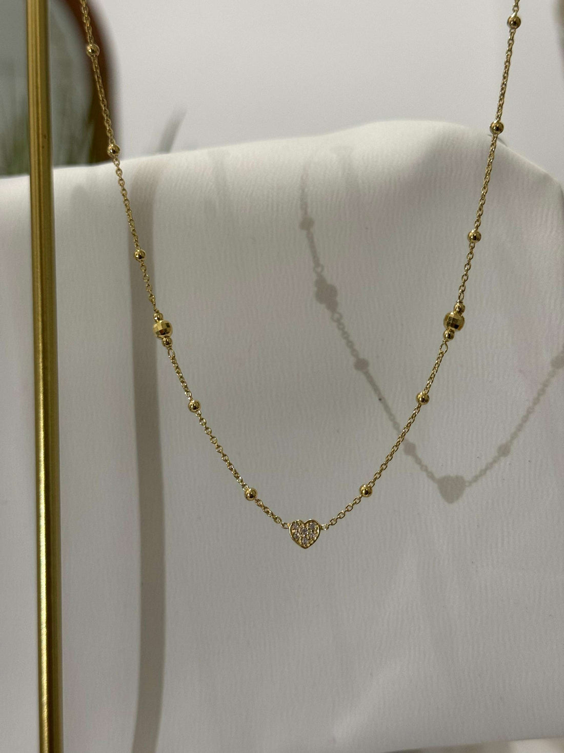 Collana in argento 925 Gold cuoricino