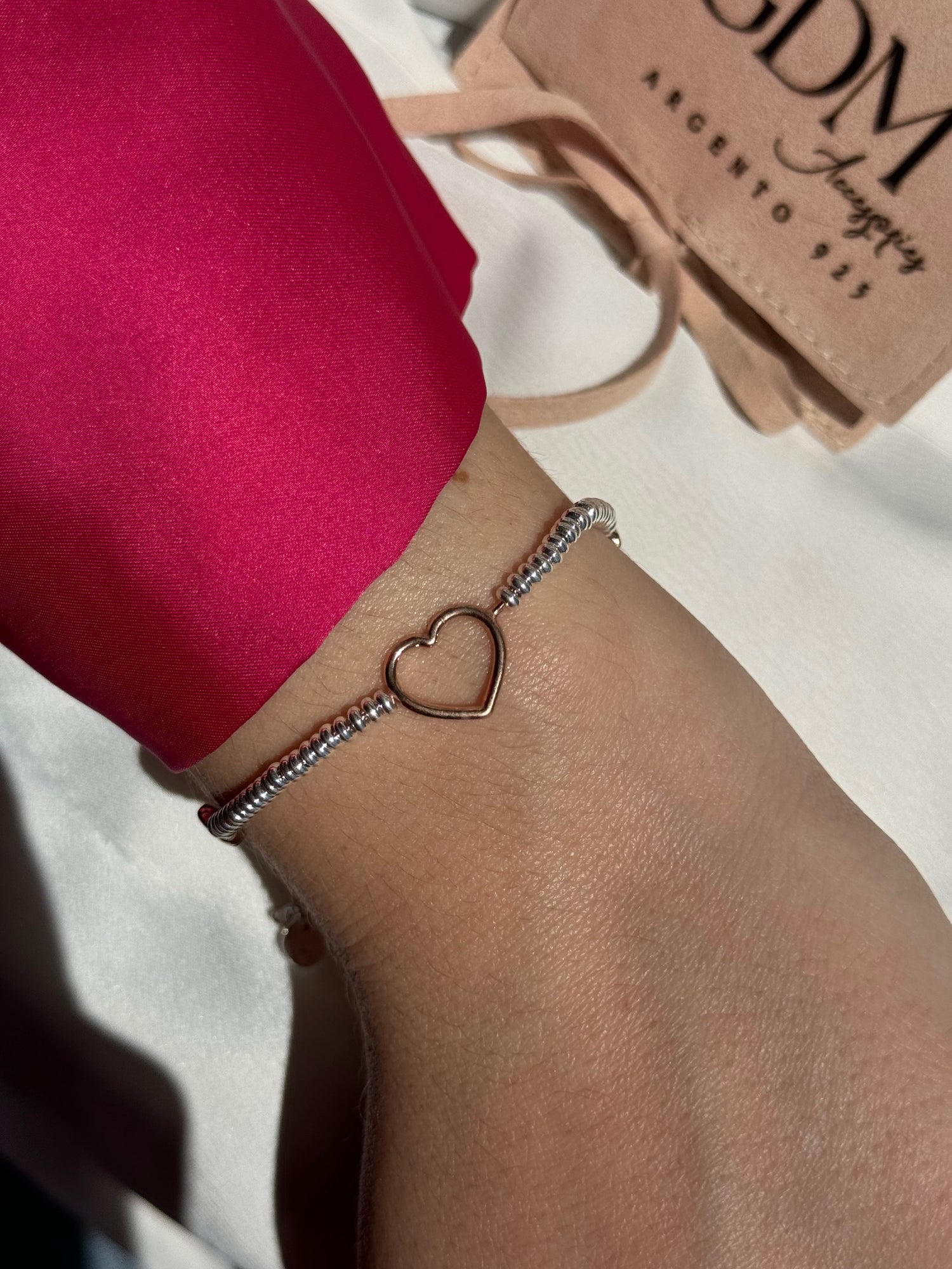 Bracciale Cuore forato