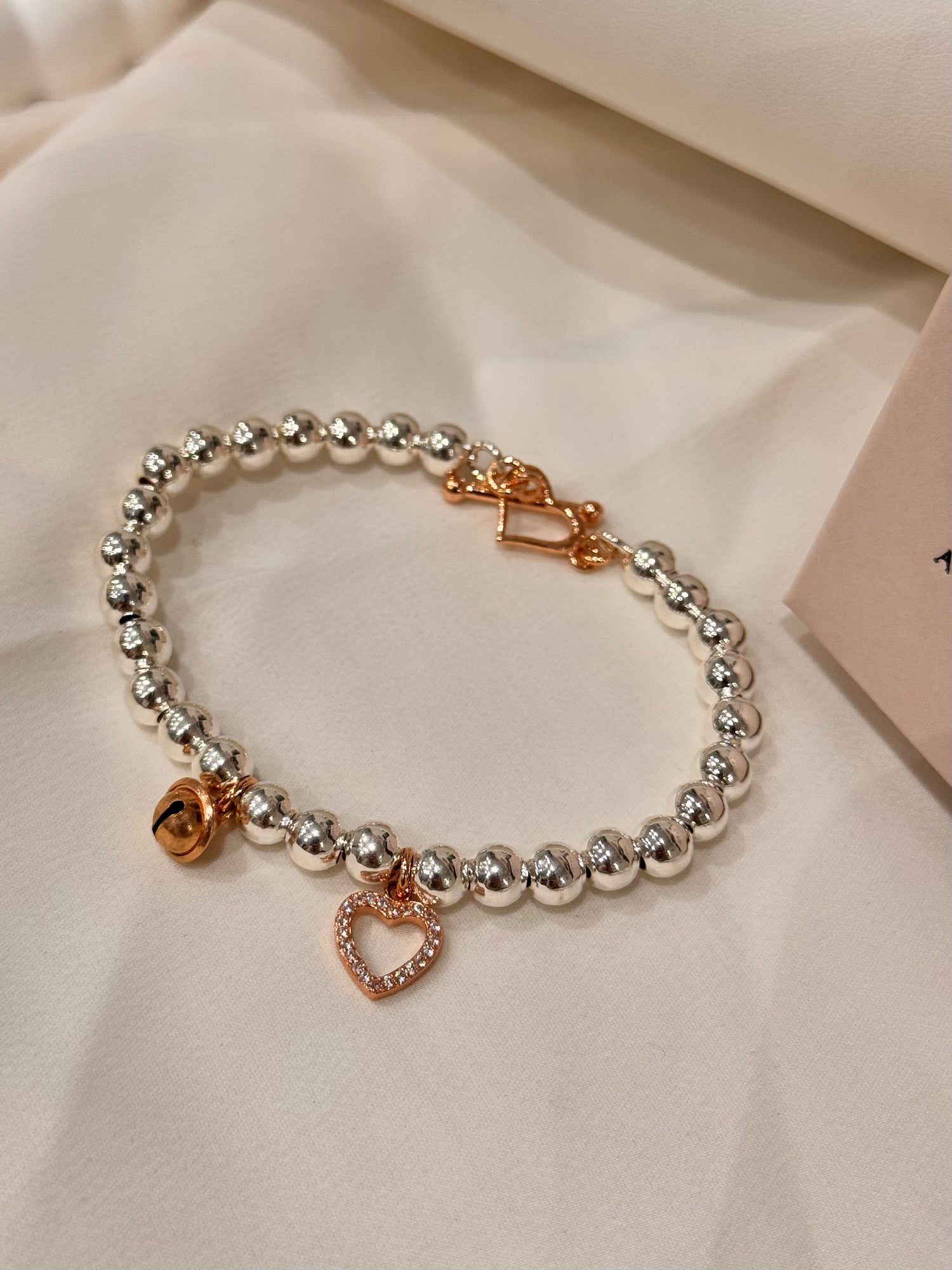 Crea il tuo Bracciale Sfere - Charms Rosa