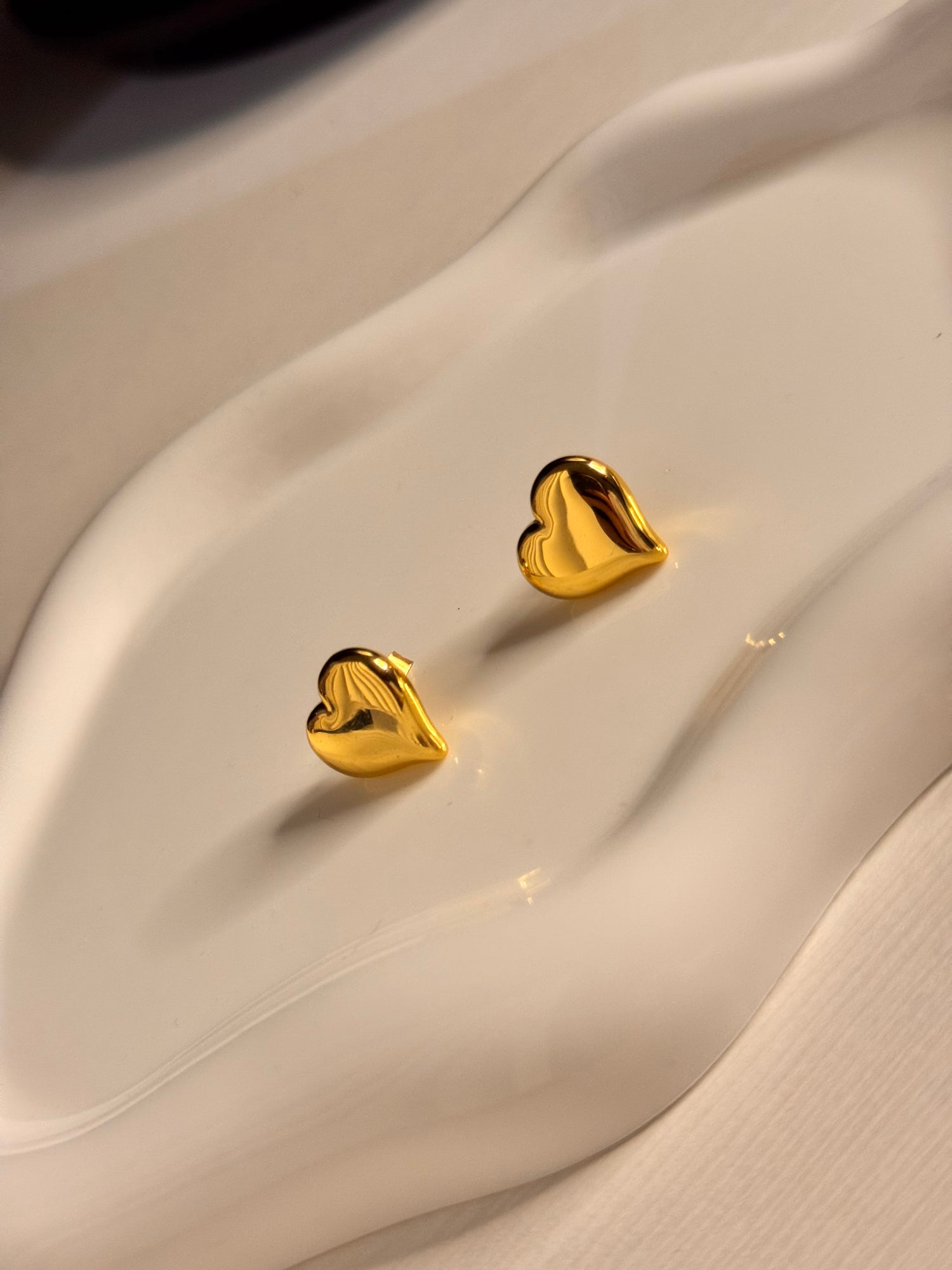 Orecchini Cuore Dorato