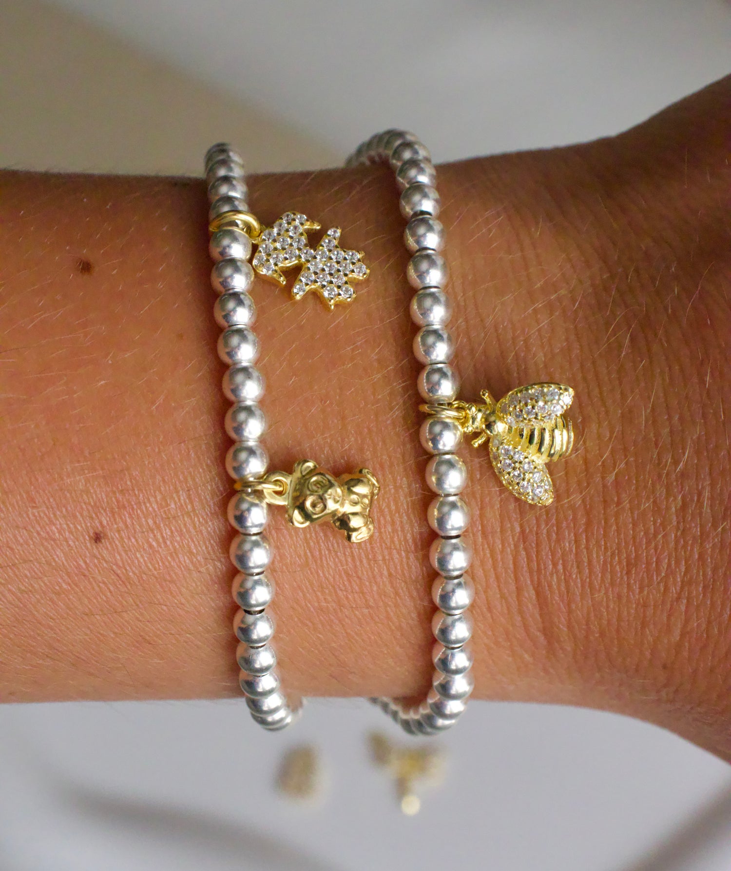 Crea il tuo Bracciale Sfere - Charms Oro