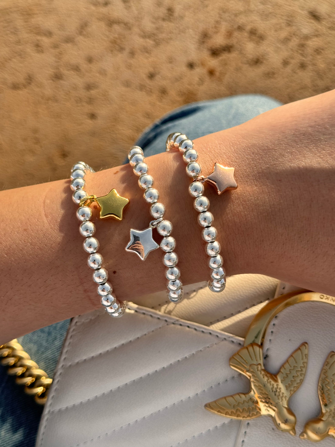 Bracciale Sfere e Stelle