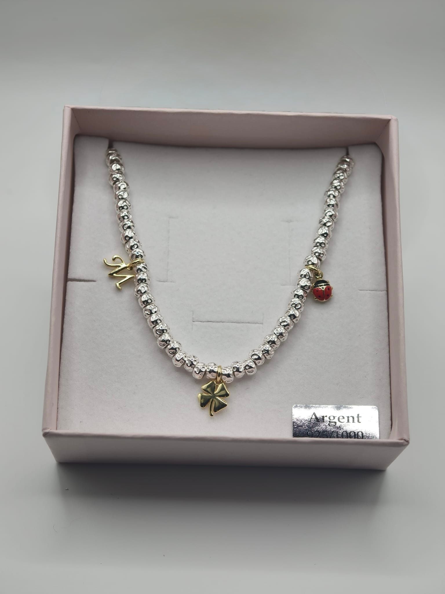 CREA LA TUA COLLANA GRANELLI BOMBATI E TONDEGGIANTI - Argento e Oro