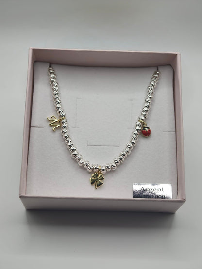 CREA LA TUA COLLANA GRANELLI BOMBATI E TONDEGGIANTI - Argento e Oro