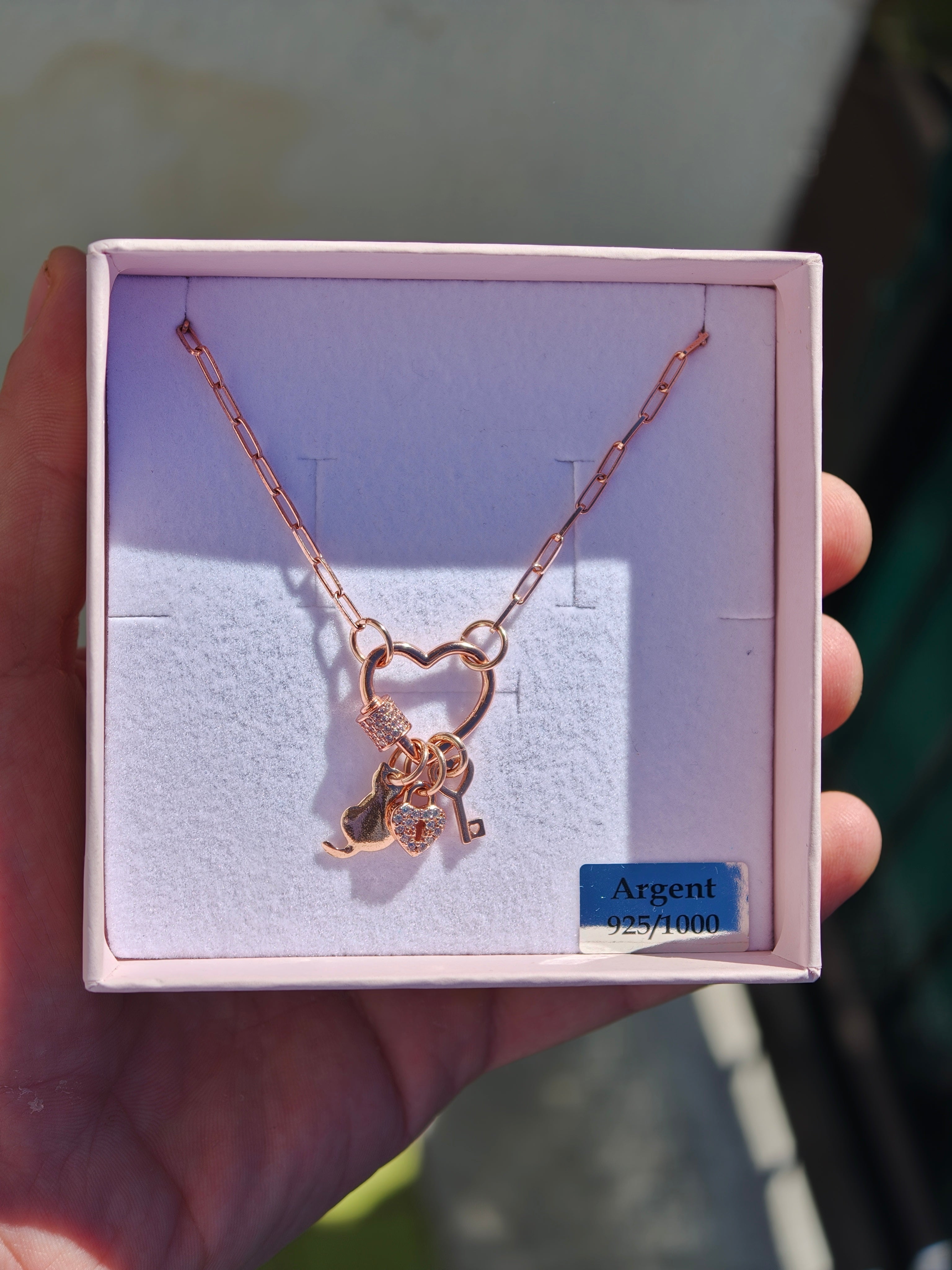 CREA LA TUA COLLANA - Chiusura Cuore o Ovale